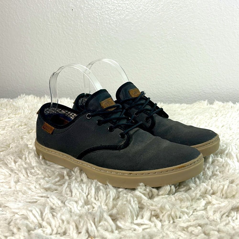 Vans Mens OTW Collection Ludlow Sneakers Low Top Round Toe Lace Up Gray Size 8